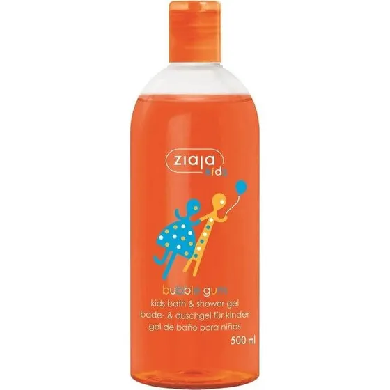 Ziaja Gel de Ducha Infantil con Aroma a Chicle, 500 ml