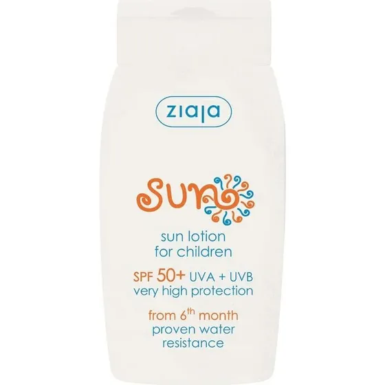 Ziaja Loción Solar para Niños FPS 50, 125 ml