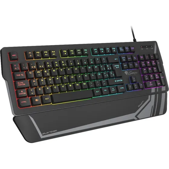 Teclado Gaming Genesis Rhod 350 RGB USB Negro