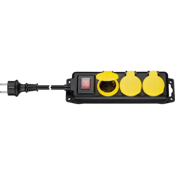 Goobay Regleta Exterior 3 Tocas IP44