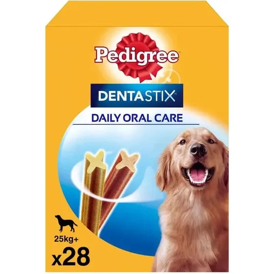 Pedigree Dentastix Limpieza Dental para Perros Grandes, 28 Unidades