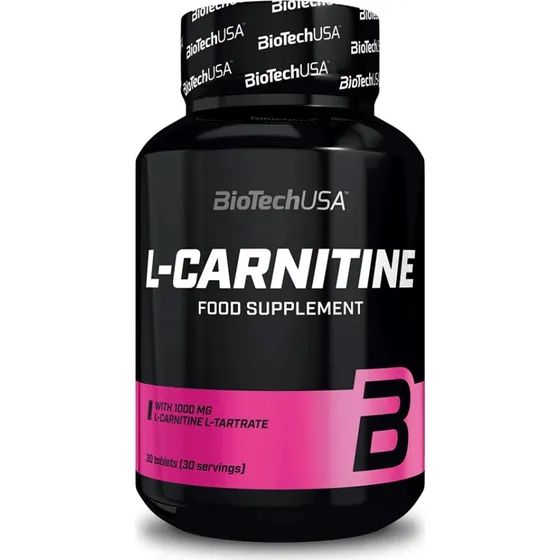 BioTech USA L-Carnitina 1000 mg - 30 Comprimidos
