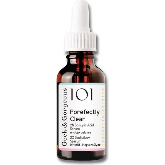 Geek & Gorgeous Porefectly Clear Serum 2% Ácido Salicílico 30ml