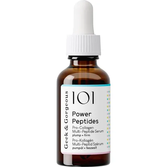 Geek & Gorgeous Power Peptides Suero Antiedad, 30 ml