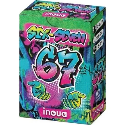 Inoua Games Six Seven - Juego de Cartas Rápido y Divertido