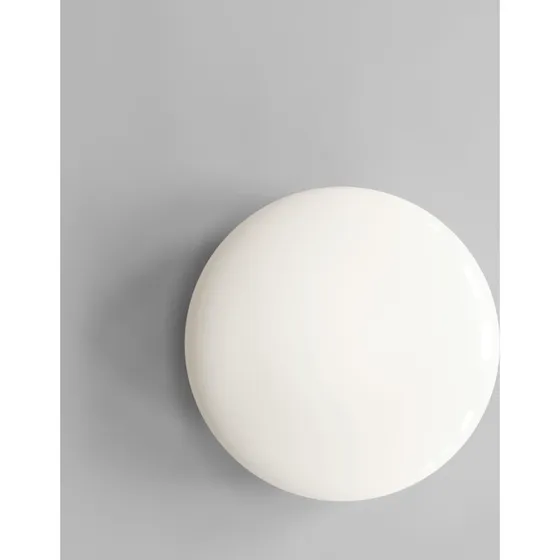 Aplique de pared LED Hikari 101 Copenhagen - Cristal Opalino Ø 35 cm