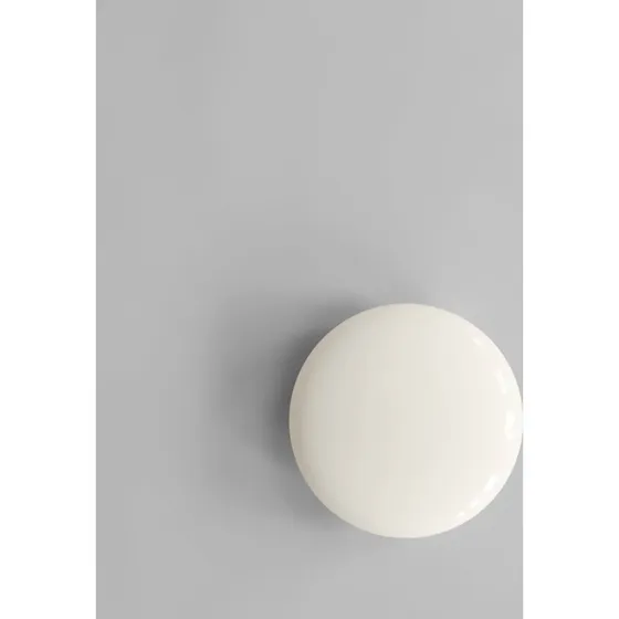 Aplique de pared LED Hikari 101 Copenhagen - Cristal Opalino Ø 24 cm