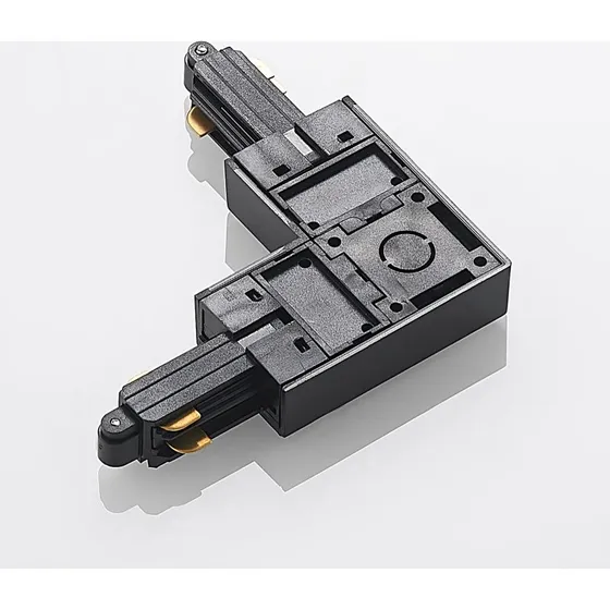 Linaro Track Esquina Connector Negro Lindby
