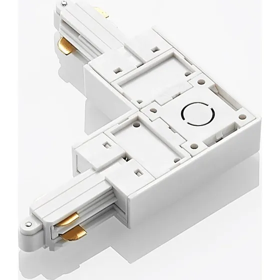 Lindby Linaro Track Esquina Connector Blanco