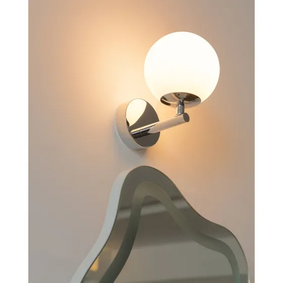 Maviris Arcchio Aplique de Pared Chrome/Opal LED