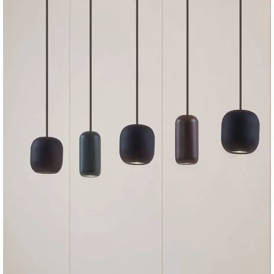 Lámpara colgante Lucande Narion, 5 luces, diseño lineal moderno