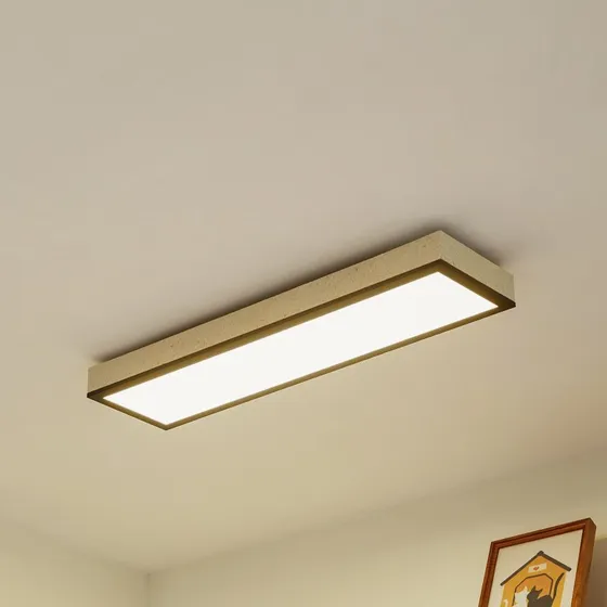 Lámpara LED de techo Lindby Laviona, CCT, atenuable, 80 cm