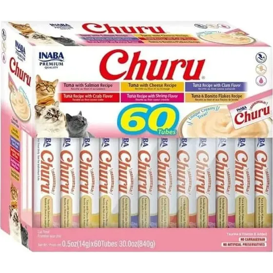 Churu Cats Variedades de Atún 60x14g