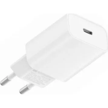 Cargador Xiaomi Mi 20W con USB Tipo C - Blanco