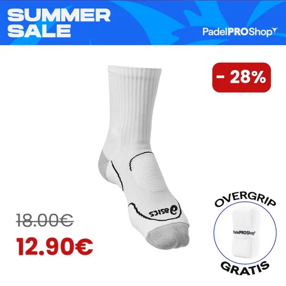 Asics Court+ Tennis Crew - Calcetines de Pádel