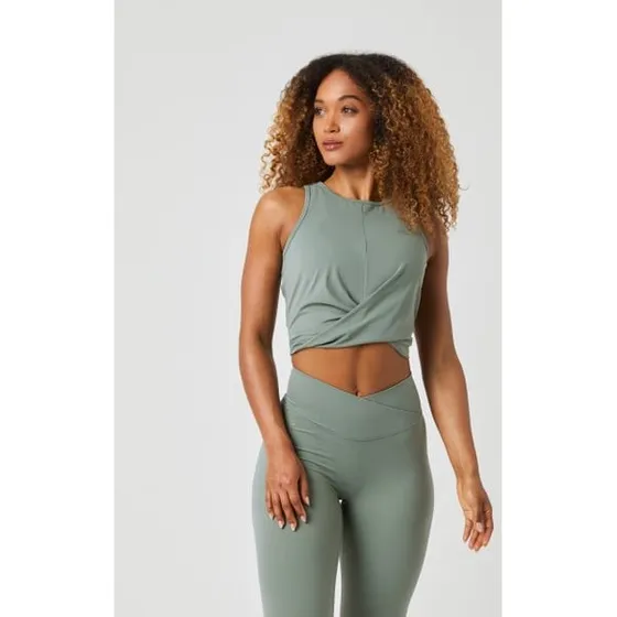 Björn Borg Studio Cross Tank Top Verde para Mujer