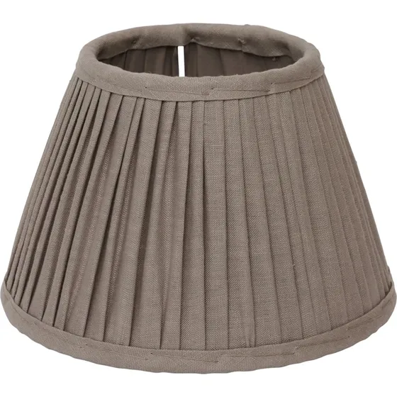 Watt & Veke Pantalla de lámpara Ella Ø33 cm Gris