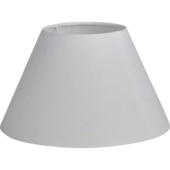 Watt & Veke Pantalla de Lámpara Basic Wide de 25 cm - Blanca