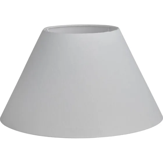 Watt & Veke Pantalla de lámpara Basic wide Ø35 cm Blanca
