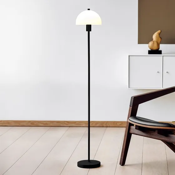 Herstal Lámpara de Pie Vienda Black/Opal