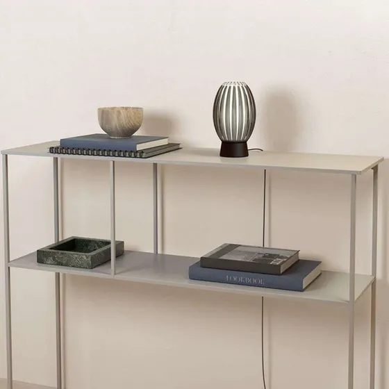 Herstal Lámpara de mesa Tentacle S Black/Smoke