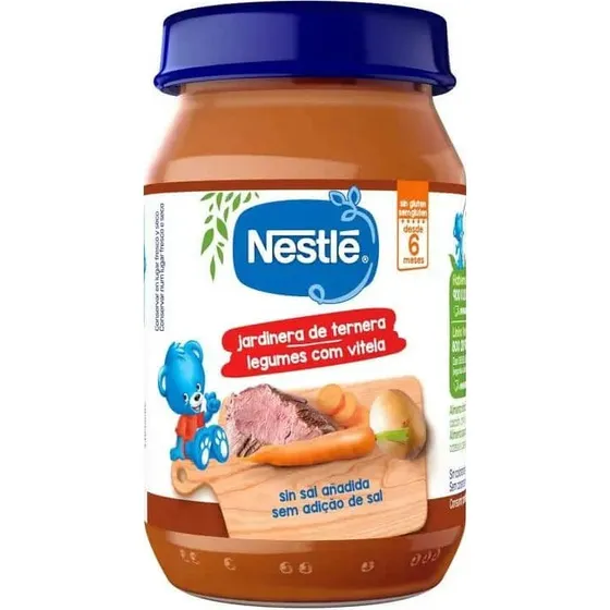 Nestlé Savoury Carne de Vacuno y Vegetales 190g