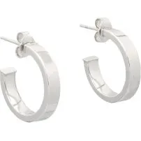 Pendientes Vidal&Vidal Medio Aro Plata Q3488A