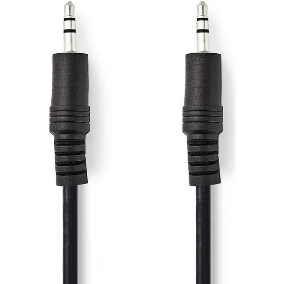 Nedis Cable Audio 3.5mm Macho 0.5m Negro