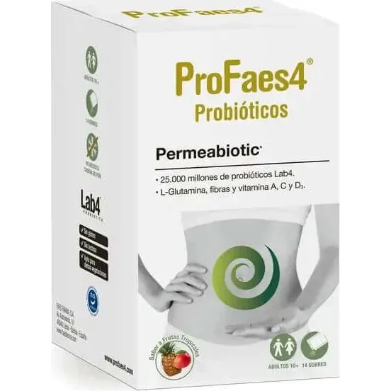 Profaes4 Permeabiotic 14 Sobres - Simbiótico para la Barrera Intestinal