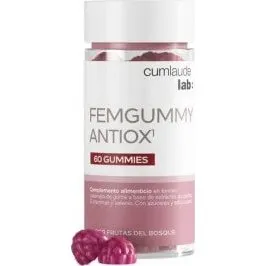 Cumlaude Femgummy Antiox 60 Gummies Sabor Frutas del Bosque