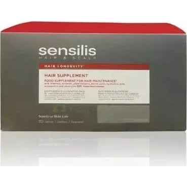 Sensilis Longevidad del Pelo Suplemento Alimenticio 30 Sticks