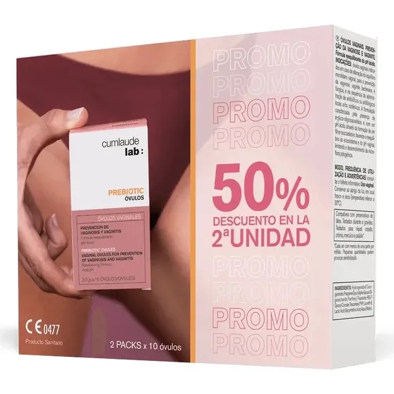 Cumlaude Lab Duplo Prebiotic Óvulos 20 Unidades
