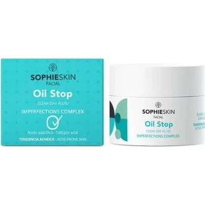 Sophieskin Fluido Hidratante de Día Oil Stop para Pieles con Tendencia Acneica, 50 ml