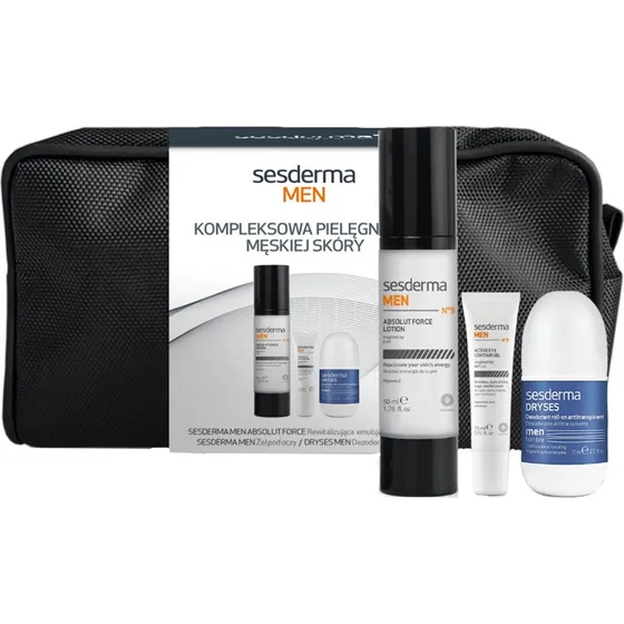 Sesderma Men Set: Emulsión Facial, Contorno de Ojos y Desodorante