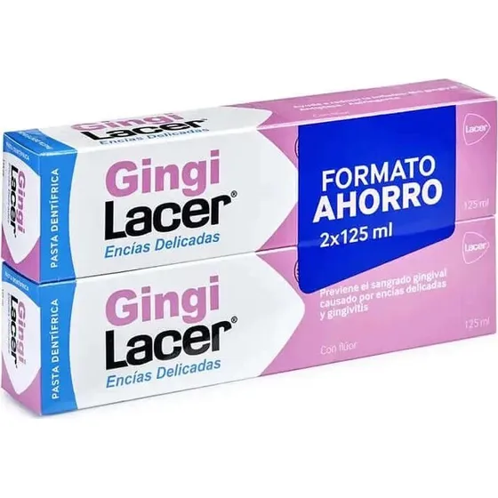 Lacer DUPLO Gingilacer Pasta 2 x 125ml