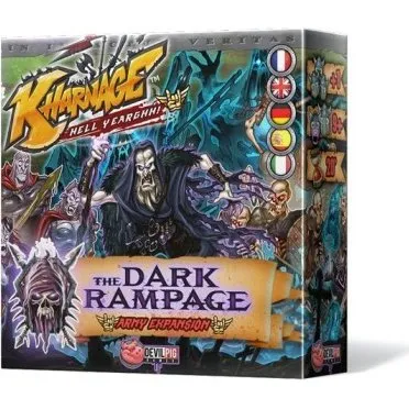 Kharnage: The Dark Rampage - Expansión de Juego de Cartas
