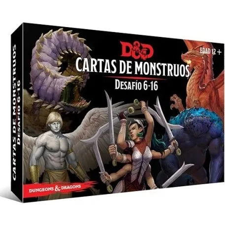 Dungeons & Dragons: Cartas de Monstruos Desafío 6-16