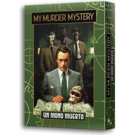 My Murder Mystery: Un Mono Muerto - Juego de Mesa de Misterio