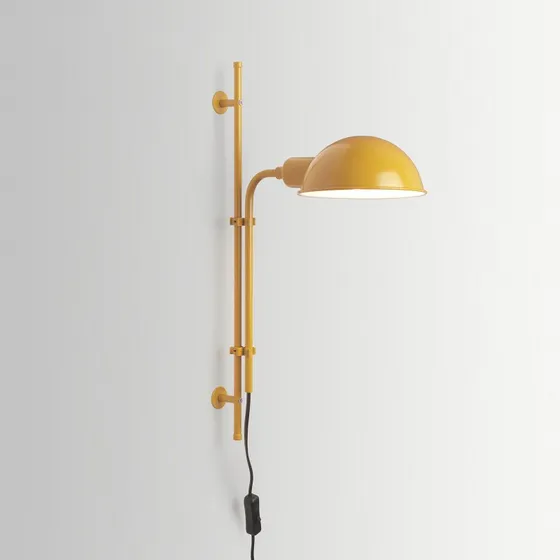 Marset Funiculí A Aplique de Pared - Amarillo Mostaza