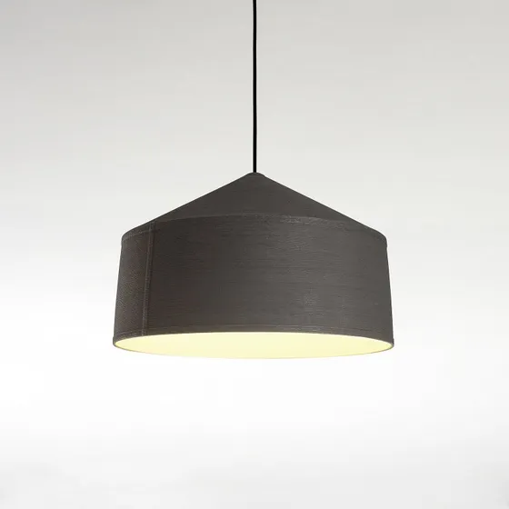 Marset Zenc Lámpara Colgante Gris - Diseño Industrial Minimalista
