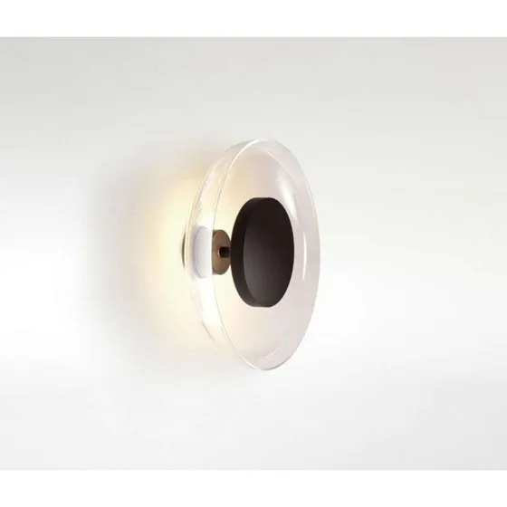 Marset Aplique de pared LED Aura Plus Ø 25 cm Translucido