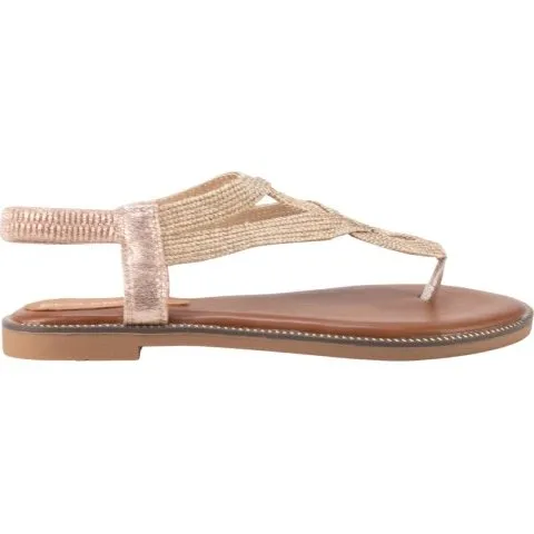 Keslem Sandalia Romana LS988 41 Platino