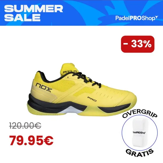 Nox AT10 PRO Summer Sun/Black 2026 - Zapatillas de Pádel