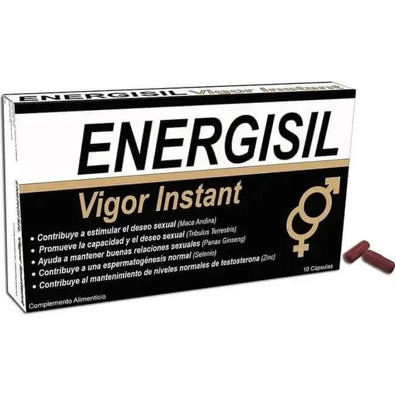 Energisil Vigor Instant Pharma Otc - 10 Cápsulas