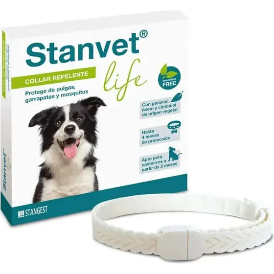 Stanvet Life Collar Antiparasitario Natural para Perros
