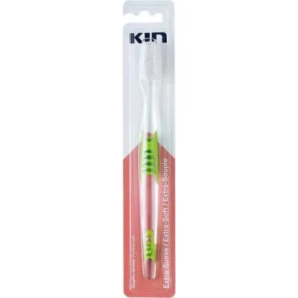 Kin Cepillo de Dientes Extra Suave con Mango Anatómico