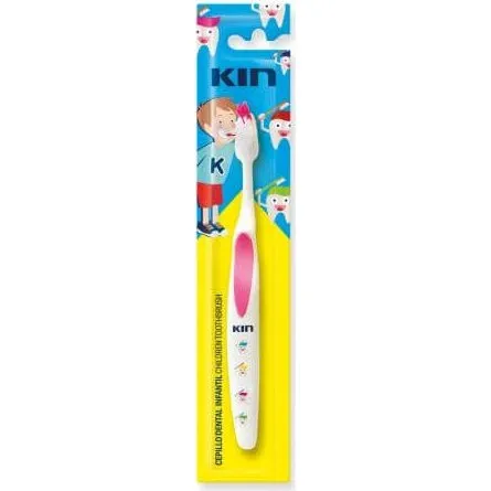 Kin Cepillo de Dientes Infantil con Cerdas Suaves