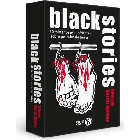 Black Stories: Horror Movies - Juego de Cartas de Misterio