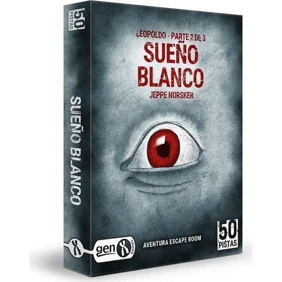 50 Pistas: Sueño en Blanco - Juego de Cartas de Misterio