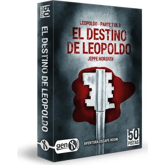 50 Pistas: El destino de Leopoldo - Juego de cartas de ingenio